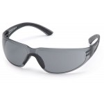 Pyramex Cortez safety glasses with black temples and gray lens